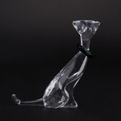 Swarovski Crystal Glass, 'Cat', boxed.