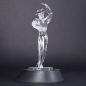 Swarovski Crystal Glass, Magic Of Dance 2003 'Antonio' with stand, boxed.