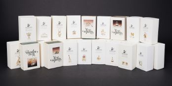 Swarovski Crystal Glass, a large collection of thirty five Crystal Memories Classics, all boxed.