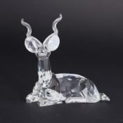 Swarovski Crystal Glass, 'Annual Edition 1994 'Inspiration Africa - The Kudu', boxed.