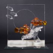 Swarovski Crystal Glass, Wonders Of The Sea - Harmony', boxed.