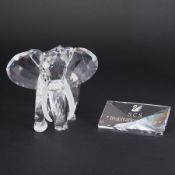 Swarovski Crystal Glass, Annual Edition 1993 'Inspiration Africa - The Elephant' together with the