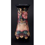 Moorcroft, a tapering vase, circa 1993, decorated with Poppys, height 20.50cm.