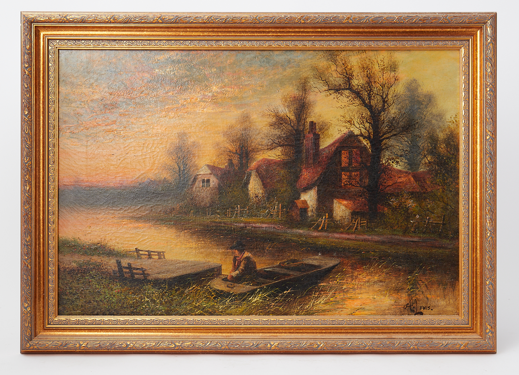A collection of various paintings and prints including maple frames, gilt frames etc (10). - Image 3 of 4