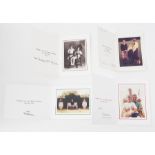 Of Royalty Interest, Three King Charles (when Prince) and Diana Christmas cards sent to the seller