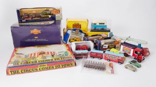 Diecast models including Lledo, Corgi etc.