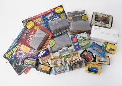 A collection of various boxed diecast models including Lledo, Promo Models also Vanguards and Batman