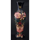 Moorcroft, baluster vase, marked MH 93, height 31cm.