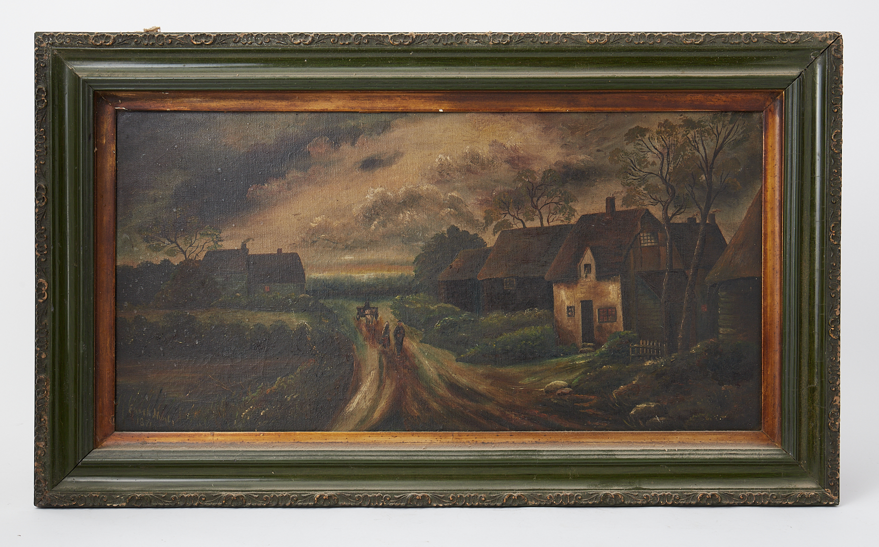 A collection of various paintings and prints including maple frames, gilt frames etc (10). - Image 2 of 4