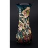 Moorcroft, a tapering vase, circa 1999, marked 'GAS', height 20.50cm.