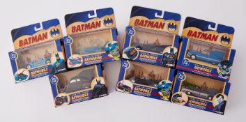 Seven Corgi Batman collectables models (7).