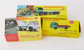 Dinky Toys, three replica models including Leyland octopus truck, boxed (3).