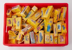 Dinky Toys, a collection of boxed and packaged replica models approx 57 plus a tin.