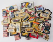 A large collection of assorted diecast models including Models of Yesteryear, Dinky, Matchbox,