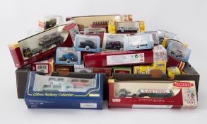 Large of collection of diecast model cars including Trackside, Days Gone, exclusive first editions