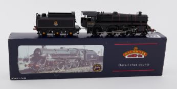 Bachmann, OO Gauge (1:76 Scale), 73030 standard class black emblem with tender, boxed.