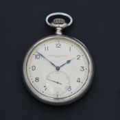 Vacheron & Constantin, a silver deck watch by Vacheron & Constantin, Geneve, stamped on backplate