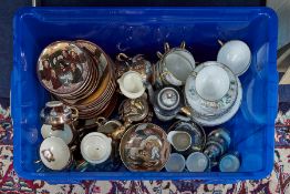 Two sets of Chinese/Oriental tea sets.