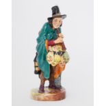 Royal Doulton 'The Mask Seller' HN2103 (damage to feather on hat).