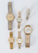 Various general watches including Tissot, Bulova etc.