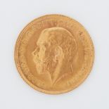 A George V 1912 half sovereign.