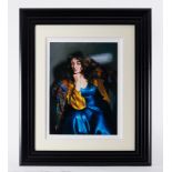 Robert Lenkiewicz (1941-2002) 'Karen Seated' signed twice limited edition artist proof print, marked