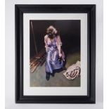 Robert Lenkiewicz (1941-2002) 'Painter with Women, St.Antony Theme, signed limited edition print