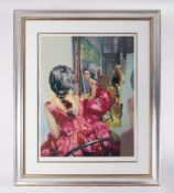 Robert Lenkiewicz (1941-2002) 'The Painter with Anna - Rear View - Project 18' signed limited