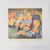 Beryl Cook (1926-2008) 'A Full House' signed limited edition print 10/650, 41cm x 46cm, unframed,