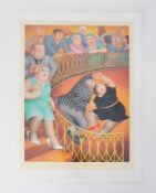 Beryl Cook (1926-2008) 'Café De Paris' limited edition print 9/650, 56cm x 42cm, unframed.