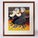 Beryl Cook (1926-2008) 'Dancing On The QE2' signed limited edition print A/P 31/60, 75cm x 68cm,