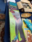 Arnold Palmers pro shot golf game by Marx, Scalextric set, various toys and games including