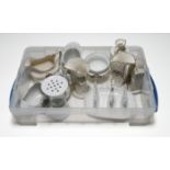 Collection of Plymouth Crested Ware, 11 pieces including Toast Rack, Hat Pin Holder, several Jugs