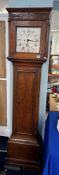 An 18th century longcase clock, maker on dial Abel Punchard, Oxford St, London, height 190cm, with