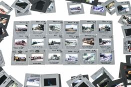 A collection of 69 Colour Rail slides of locomotives.