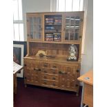 Sid Pollard of Thirsk (1914-1994) Ex Mouseman - dresser fitted with five drawers and two cupboards