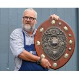 A military challenge shield presented to 'No1 Company Sussex Division, Royal Naval Volunteer