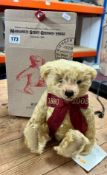 Steiff, 'Celebration Bear' 1880-2005, boxed.