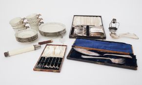 A large quantity of silver plated wares mainly by Mappin & Webb including spoons, forks, knives