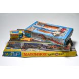 Matchbox playset railway Goods Yard (with original coal) together with Matchbox switch track M3,