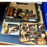 A large collection of Victorian and later pipes etc, approx. 124 pipes.