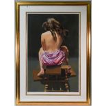Robert Lenkiewicz (1941-2002) 'Daemon Series - Project 18' edition 128/375, framed and glazed,