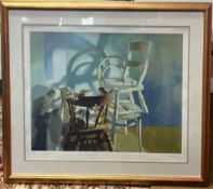 Robert Lenkiewicz (1941-2002), Chairs/Project 7 - Still - Lives, print edition 48/195, signed and