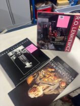 A set of two books including A Portrait of Robert O. Lenkiewicz (1941-2002) - Photographs by Dr.