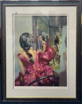 Robert Lenkiewicz (1941-2002), The Painter with Anna - Rear View - Project 18, signed edition print,