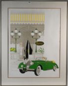 After Phillipe Noyer (French 1917-1985) 'La Closerie des Lilas', limited edition lithograph print (