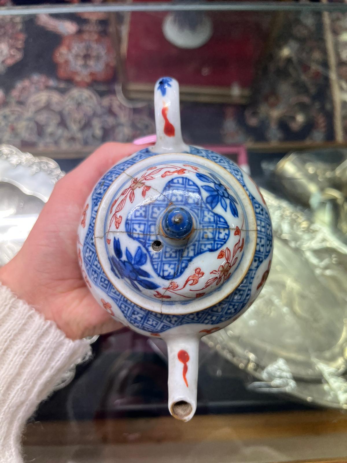 A collection consisting of a pair of blue and white bottle vases, 19th century, the globular body - Image 13 of 36