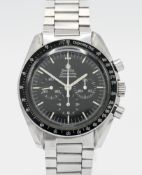 Omega, a gents Speedmaster Professional chronograph wristwatch, stainless steel, circa 1969.