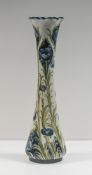 William Moorcroft, Macintyre poppy vase circa 1903, height 31cm.