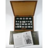 The Stamps of Royalty, A Set of Twenty-Five Elizabeth II Silver Copies of Postage-Stamps, with